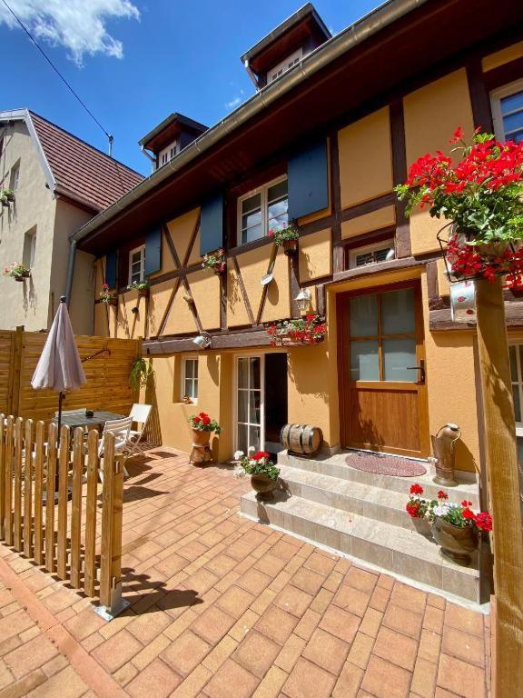 Coeur D'Alsace Colmar Vignobles Ouest Avec Terrasses Vila Wintzenheim Exterior foto